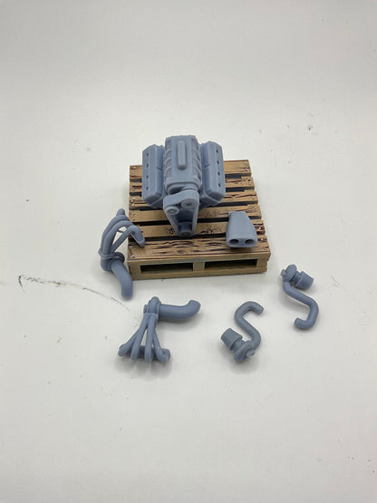 Easy Build Twin Turbo/ single Supercharged engine
