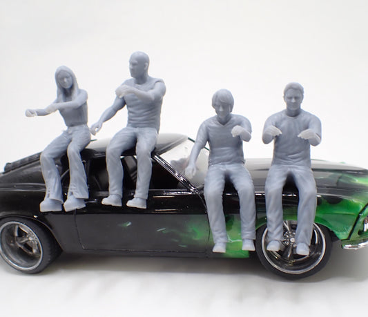 1/25 F&F Drivers options