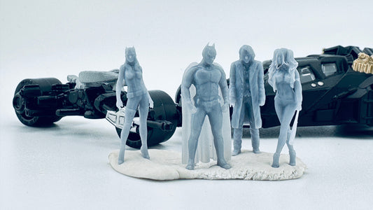 Dark Knight and friends  1:64