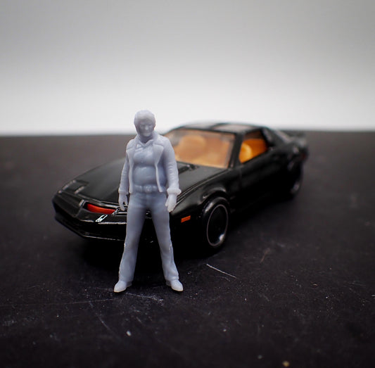 1:64 Michael Knight Rider 3d printed