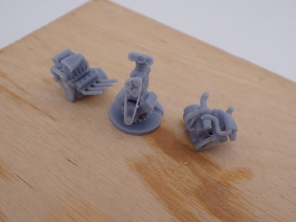 1/64 3D printed engines 3 to choose or all