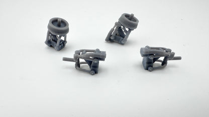 Two sets ifs front spindles