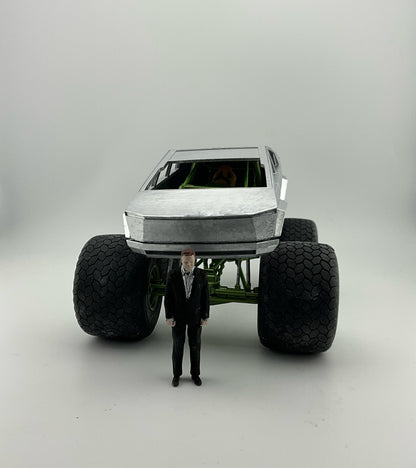 Tesla monster CYBERTRUCK with Elon