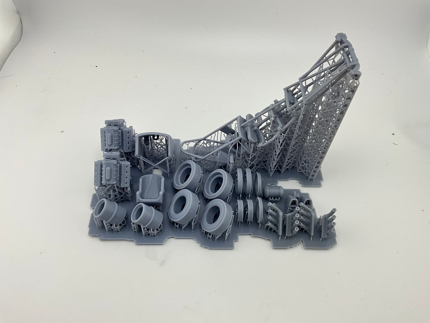 Dual Engine 6 wheel Old Dragster