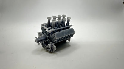 model car Gymkhana Seven Mustang engine with exhaust Ken Block