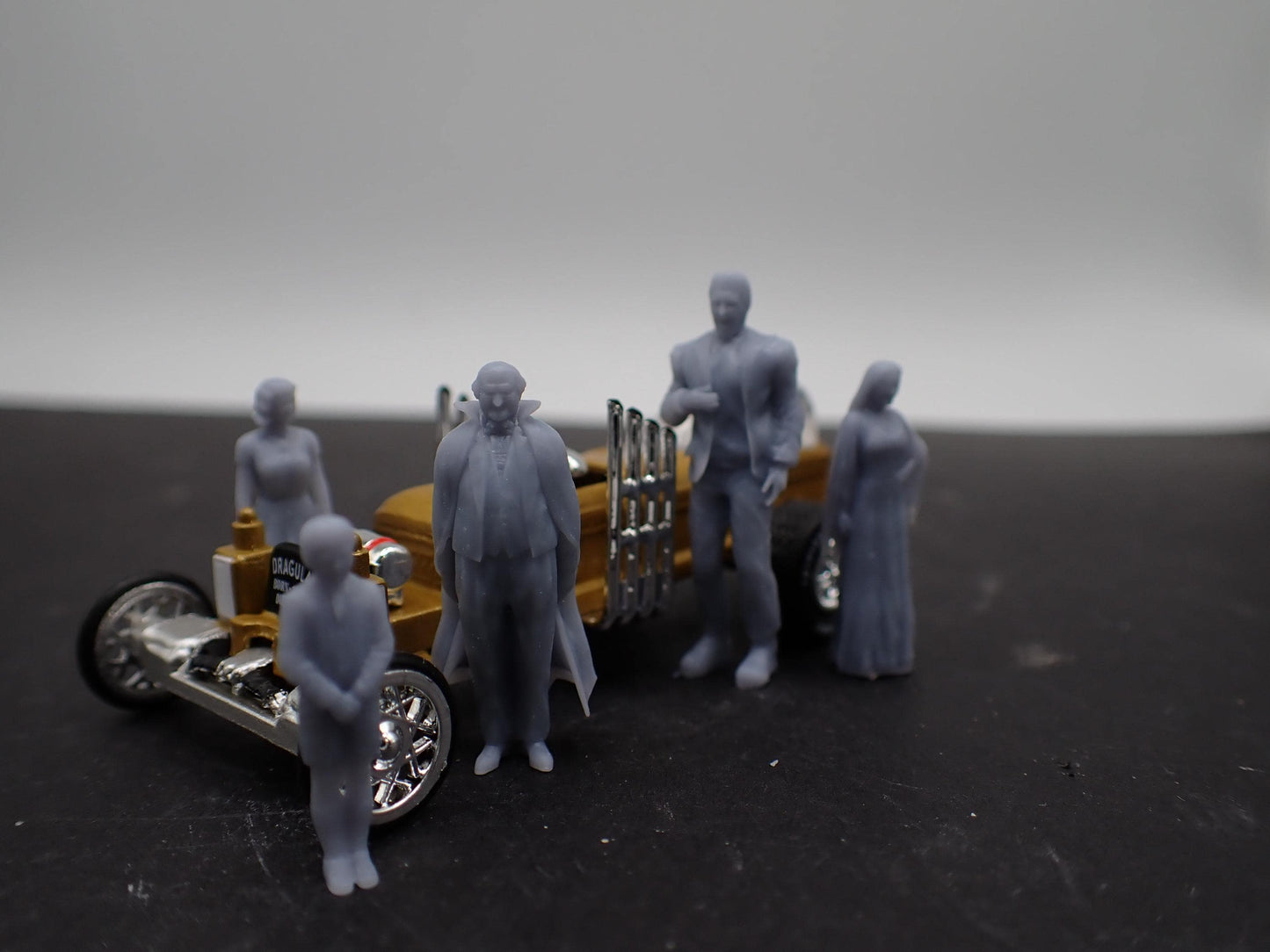 1/64 Munsters 3d printed (does not include car)
