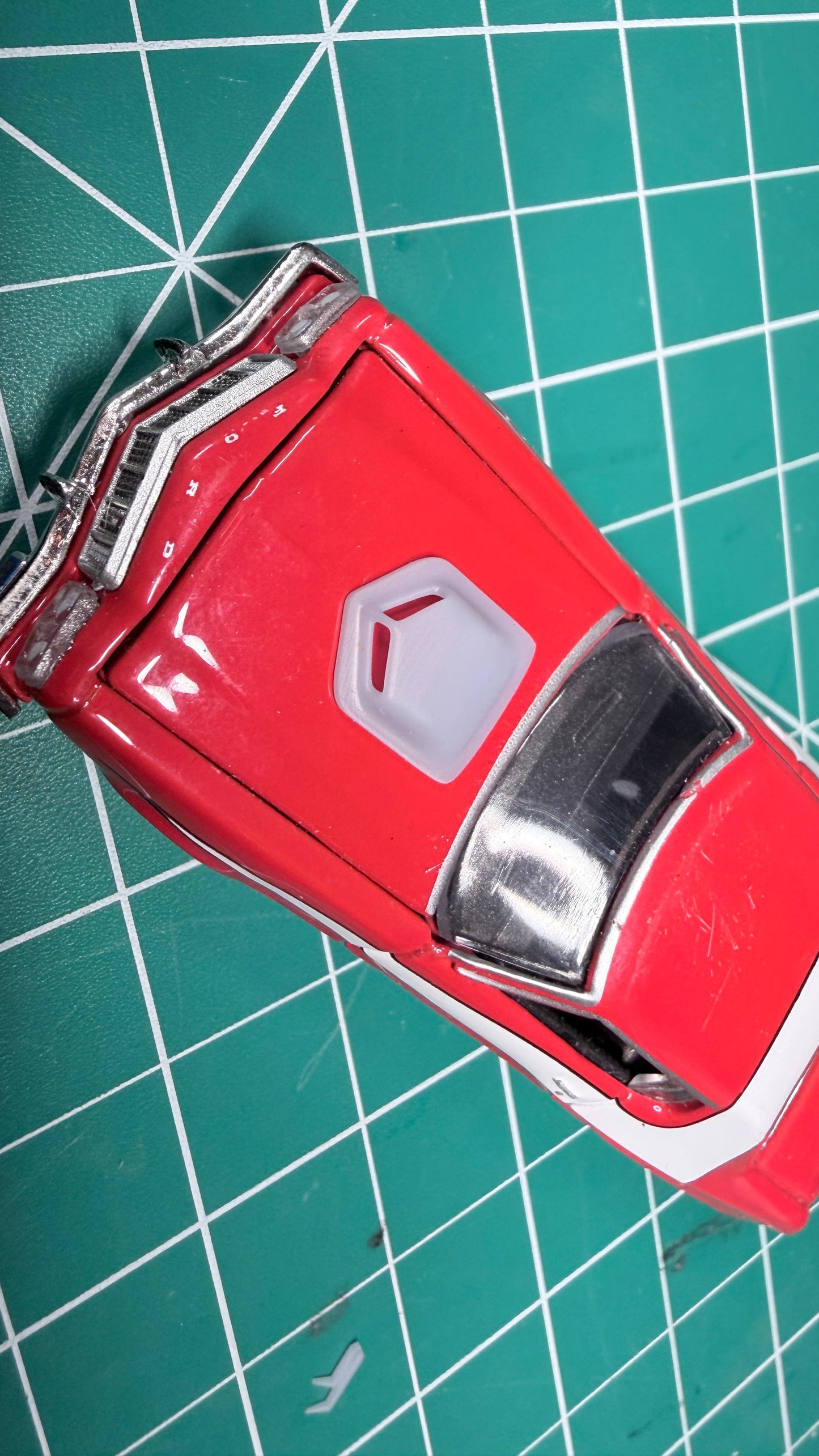 1/64 Mopar Shaker hoods set of four