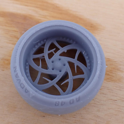 1/25 AMANI ALVA wheels and tires read description