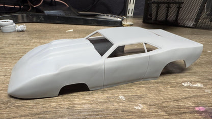 3-D printed 1/25 scale pro mod Daytona dodge