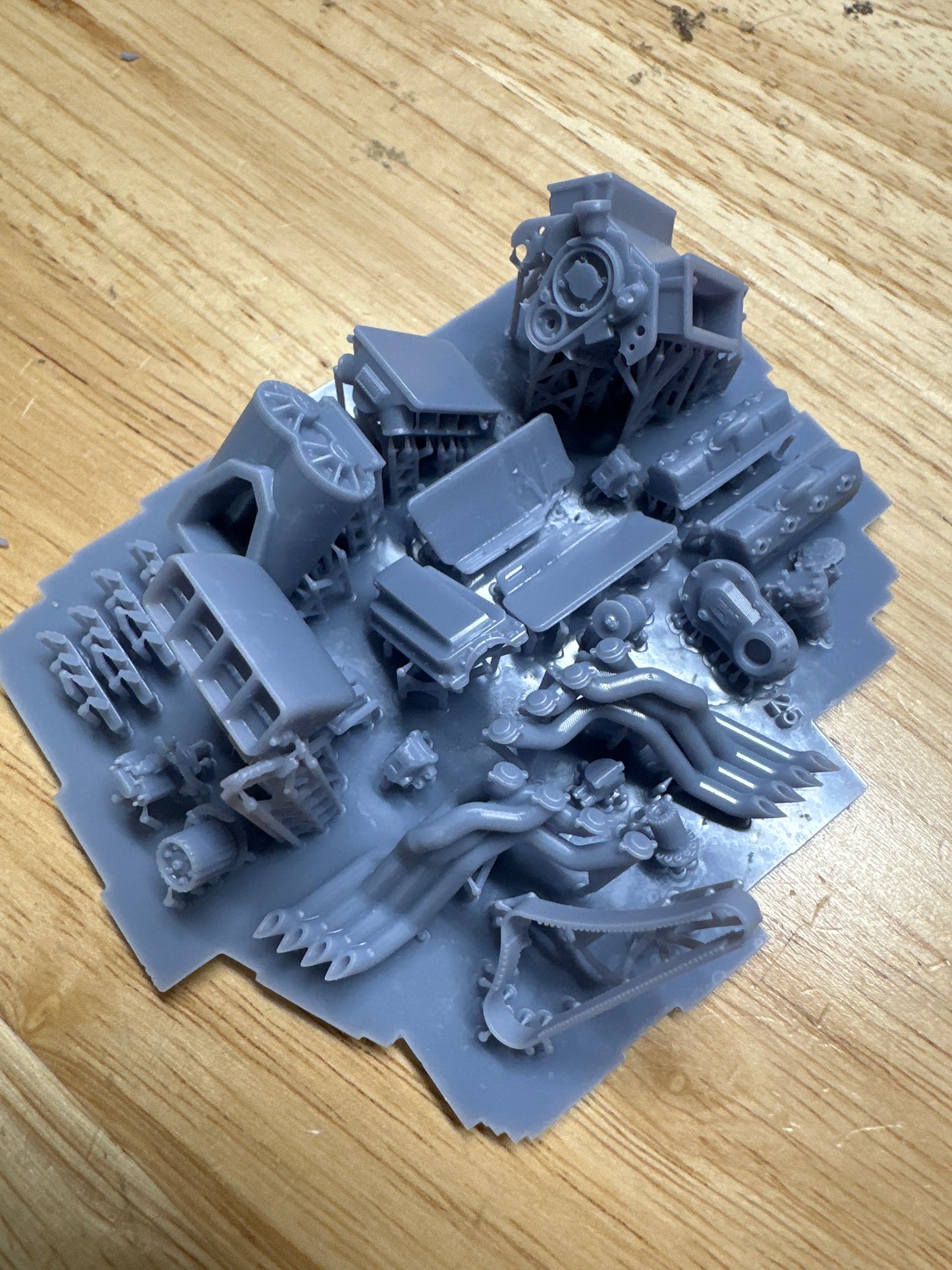 1/25 scale pro mod hemi engine factory reject