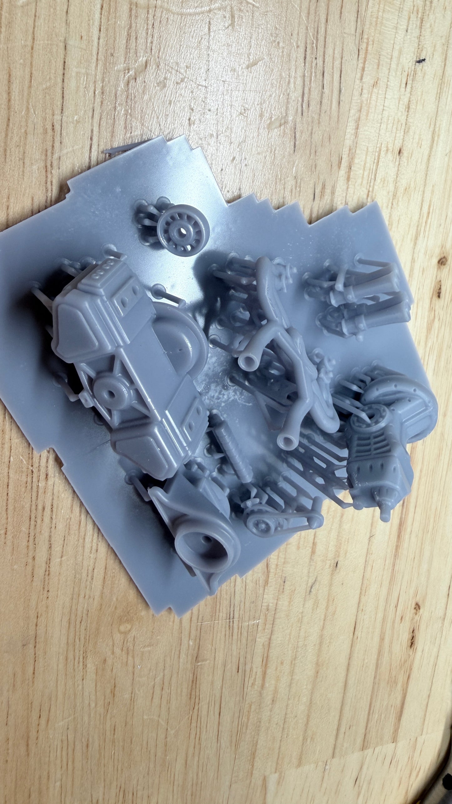 VW billet injected show motor with transmission