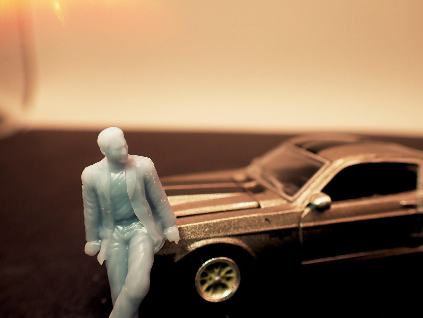 1:64 GoneNsixty Figurines NIC and Angelina for diorama 3d printed