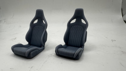 2 Bugatti Chiron seats 1/25 scale