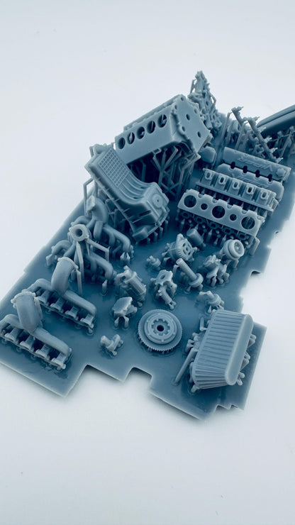 1/25 scale Viper v10 engine