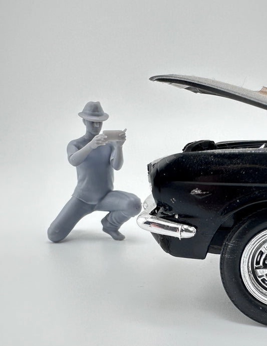 Carlos taking a picture