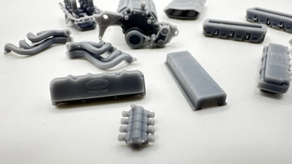 model car Gymkhana Seven Mustang engine with exhaust Ken Block