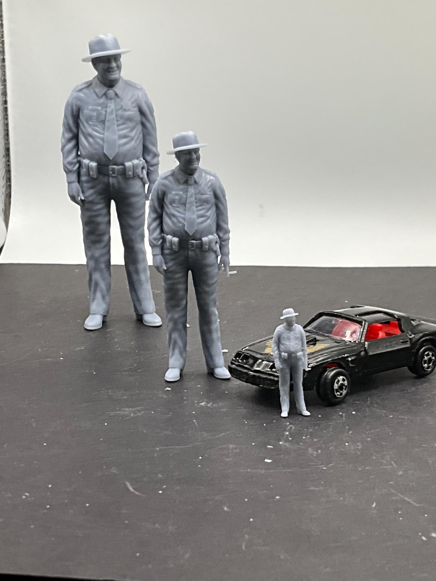 1:18 Smokey And The Bandit figures includes JR 3d printed