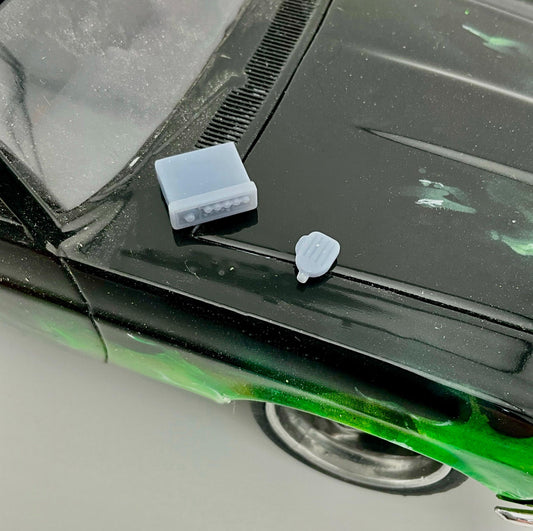 CB radio for model cars 3d printed