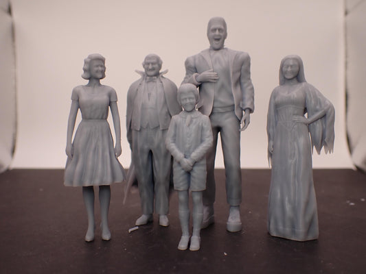 Scale Model Munsters 3D printed