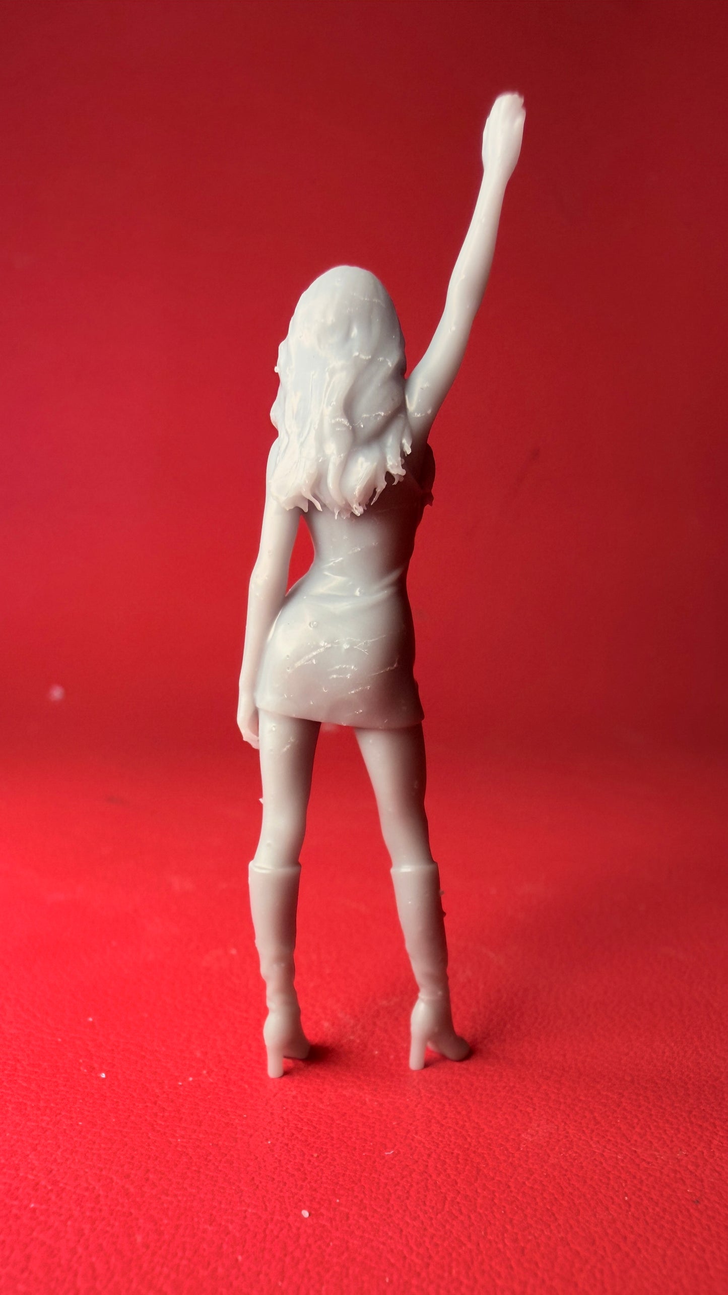 60s style dragstrip backup girl number one