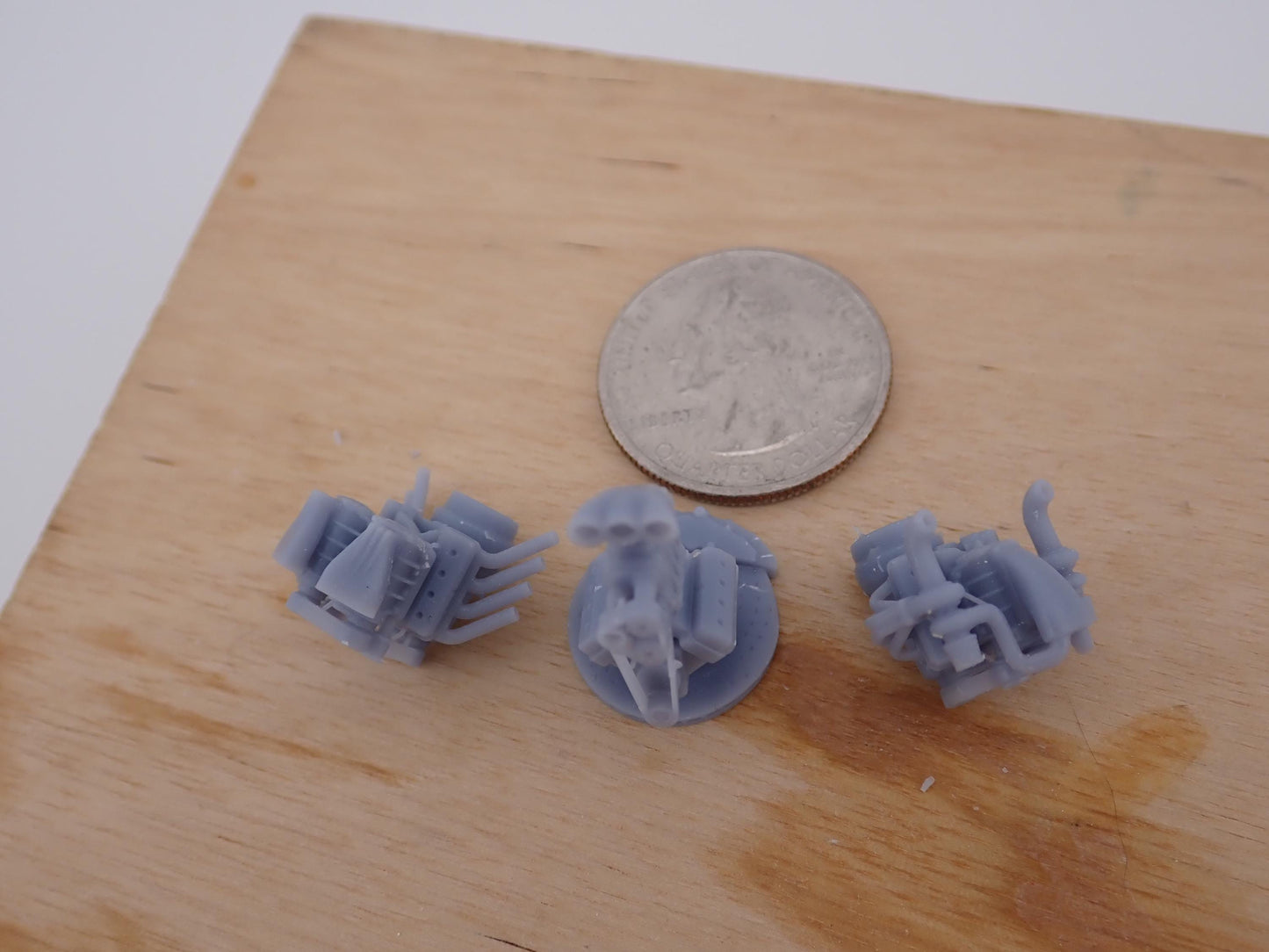 1/64 3D printed engines 3 to choose or all