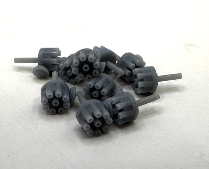 10 pre drilled distributors 1/25 scale