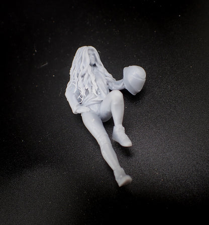 biker girl ... BIKE NOT INCLUDED