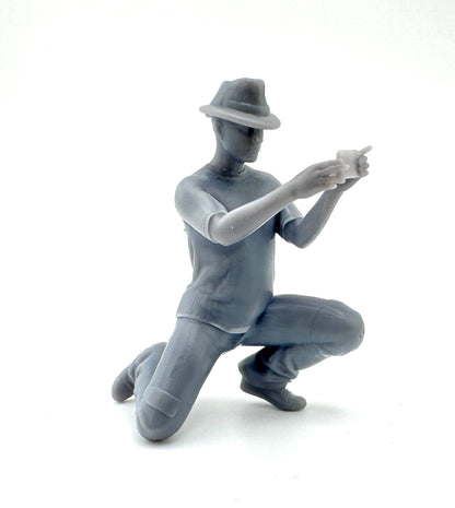 Carlos taking a picture