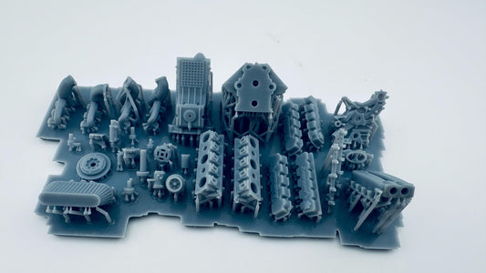 1/25 scale Viper v10 engine