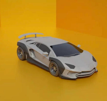 AVENTADOR Model car body kit 3d printed