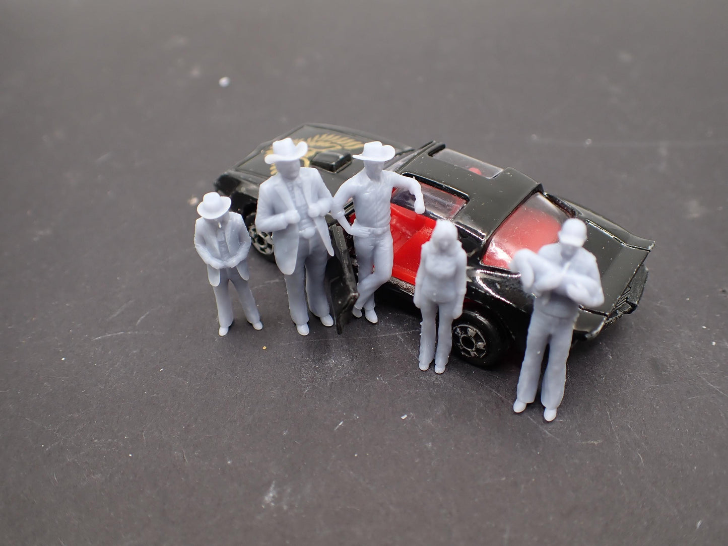 1/64 3-D printed Smokey and the bandit includes JR