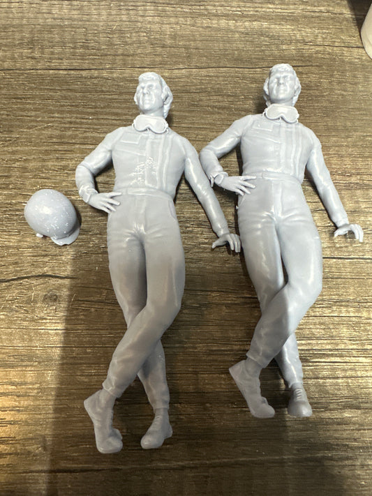 Two 112 scale Steve, McQueen’s one helmet