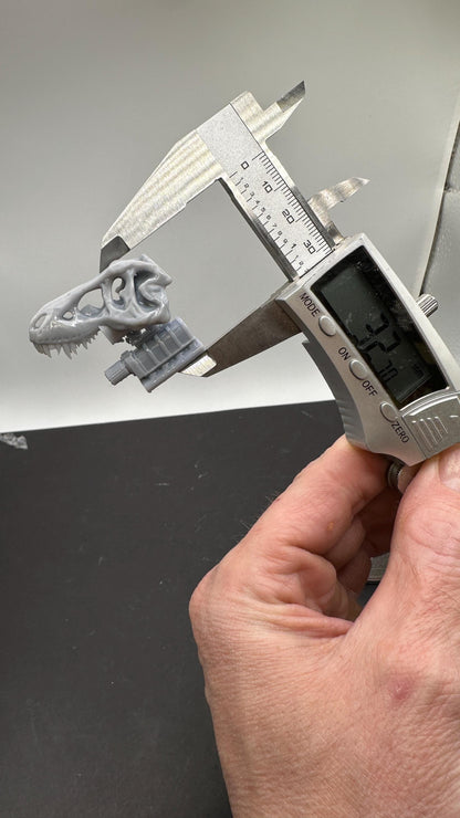 T-REX scoop and Supercharger 1:25 scale 3D printed