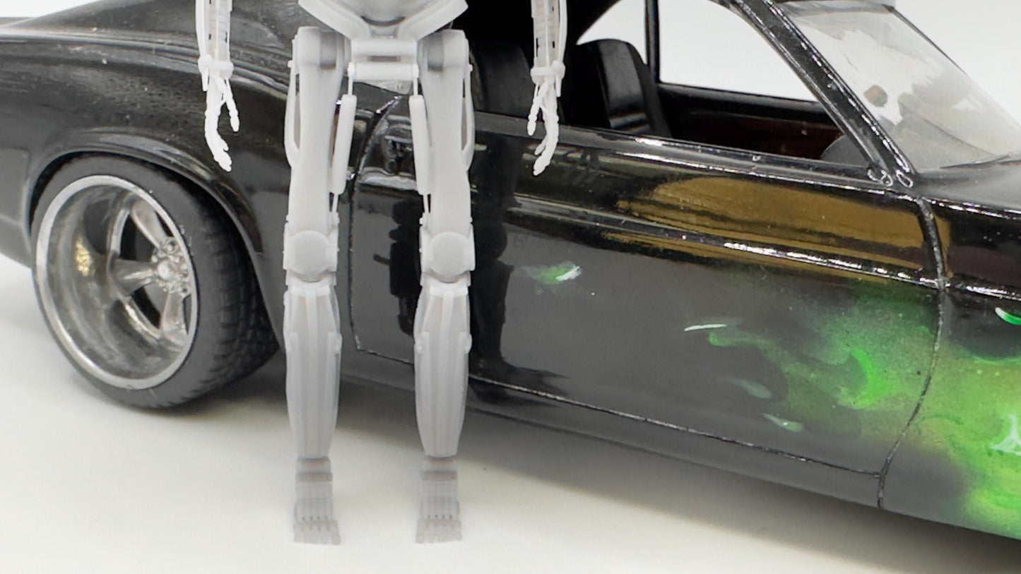 1/25 T-800 Terminator for model car diorama