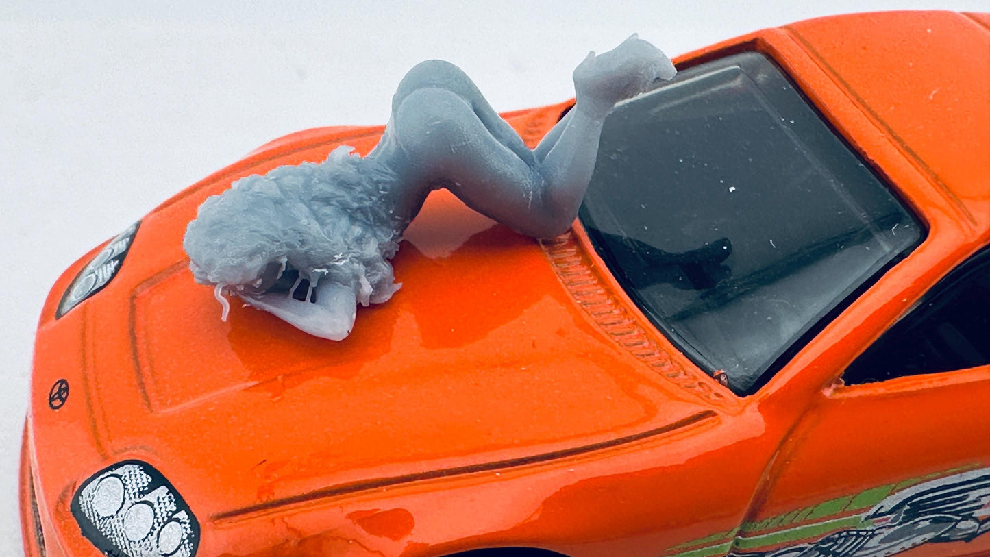 1/64 3-D printed Gisele does not include the car