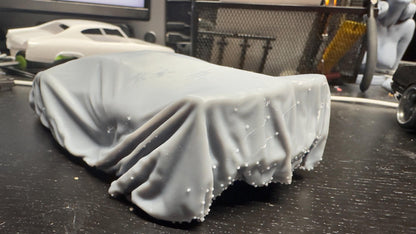 1/25 scale, Lamborghini under car cover