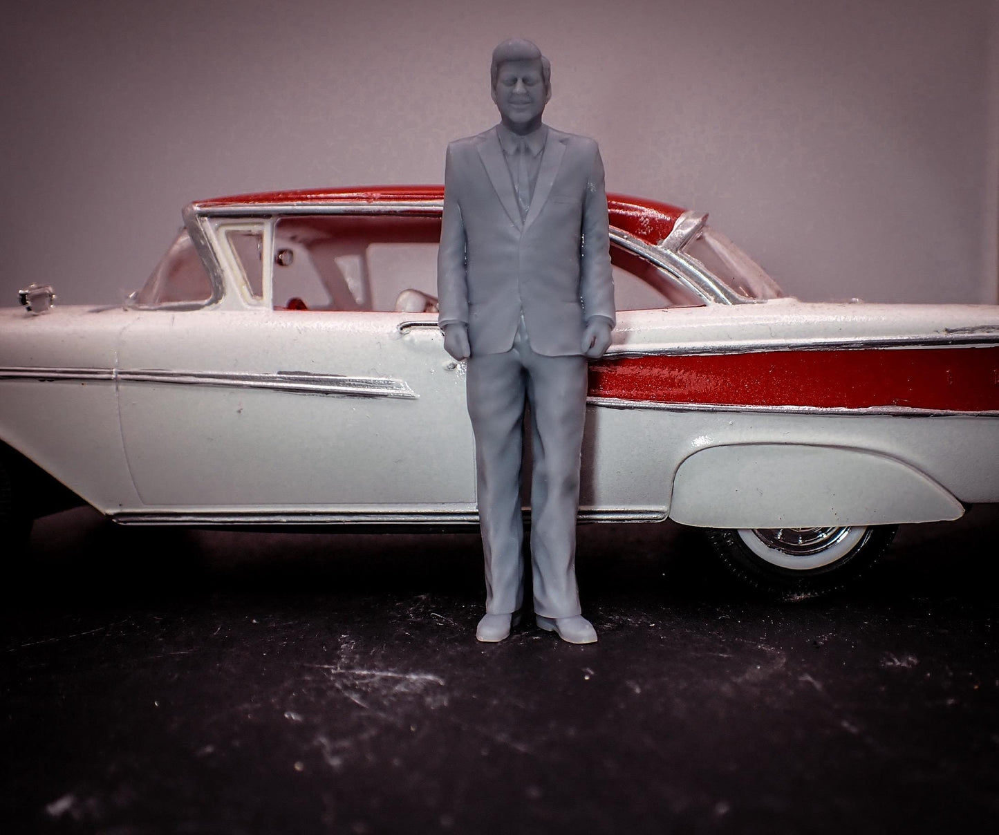 JFK and Marilyn Scale Model 3D 3 options