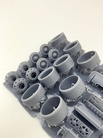 55 Chevy Bel Air pro touring kit for AMT