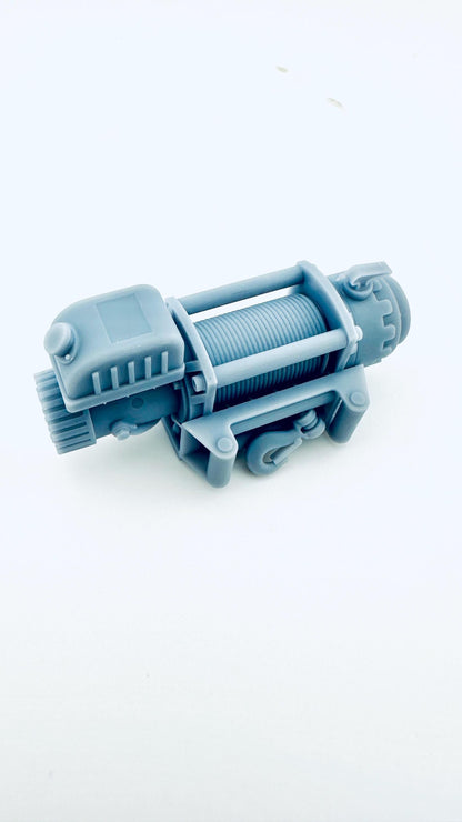 1/10 scale winch 3d printed