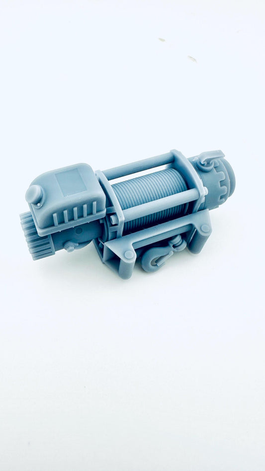1/10 scale winch 3d printed