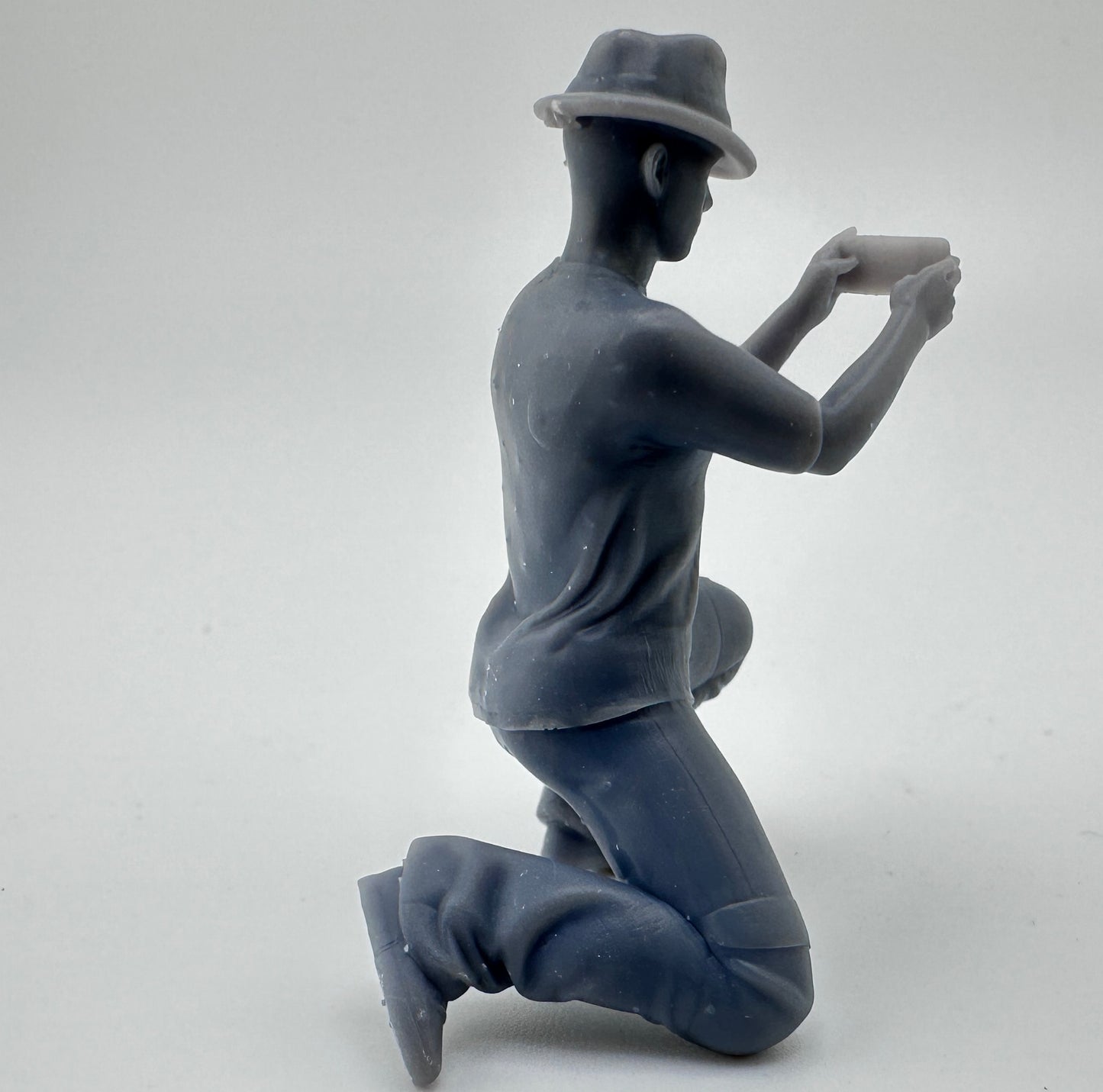 Carlos taking a picture