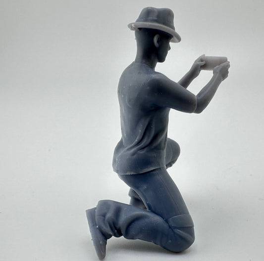 Carlos taking a picture