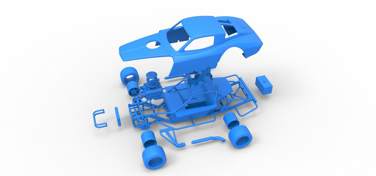 Corvette Asphalt Racer kit 1/25/24