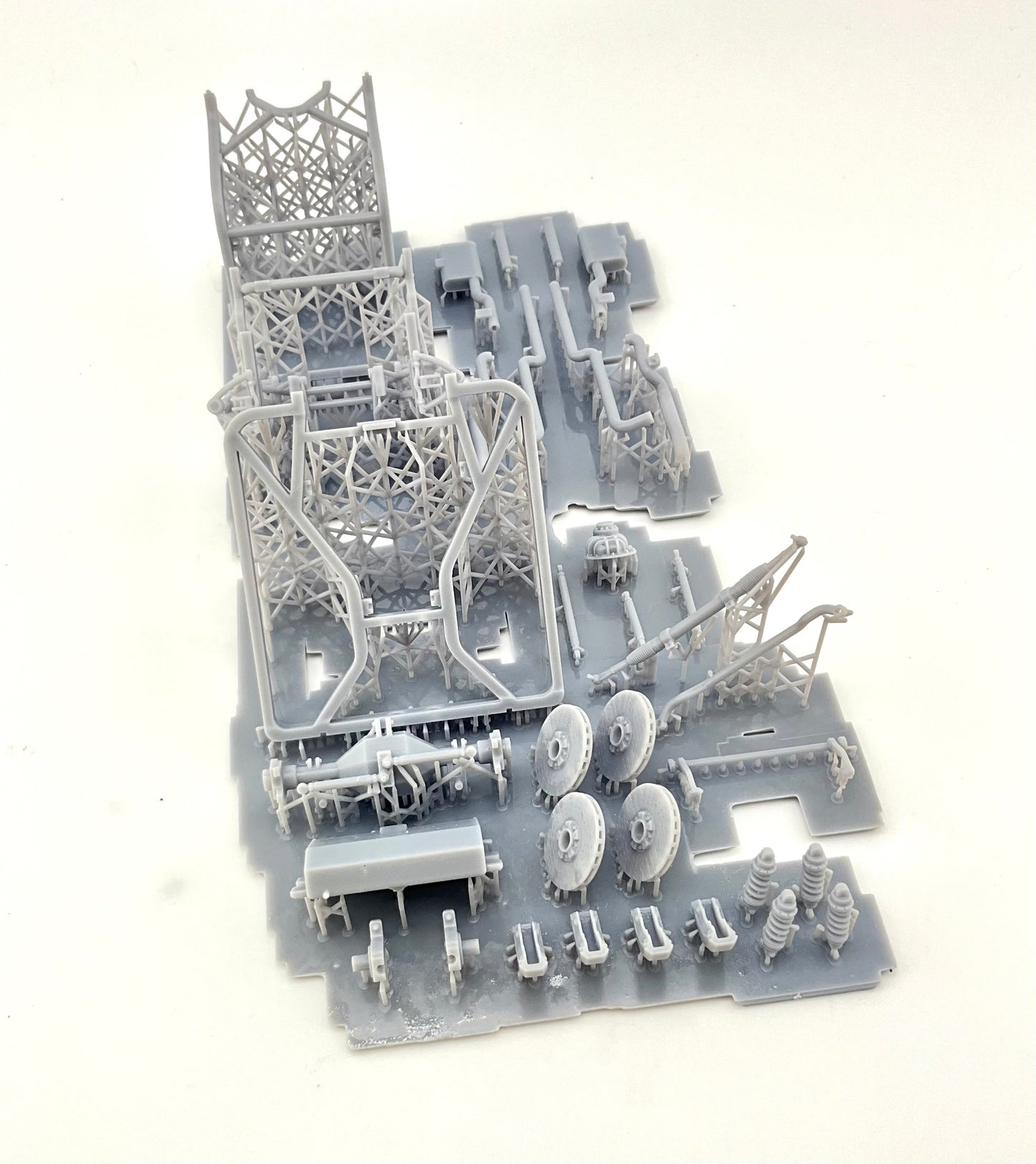 55 Chevy Bel Air pro touring kit for AMT