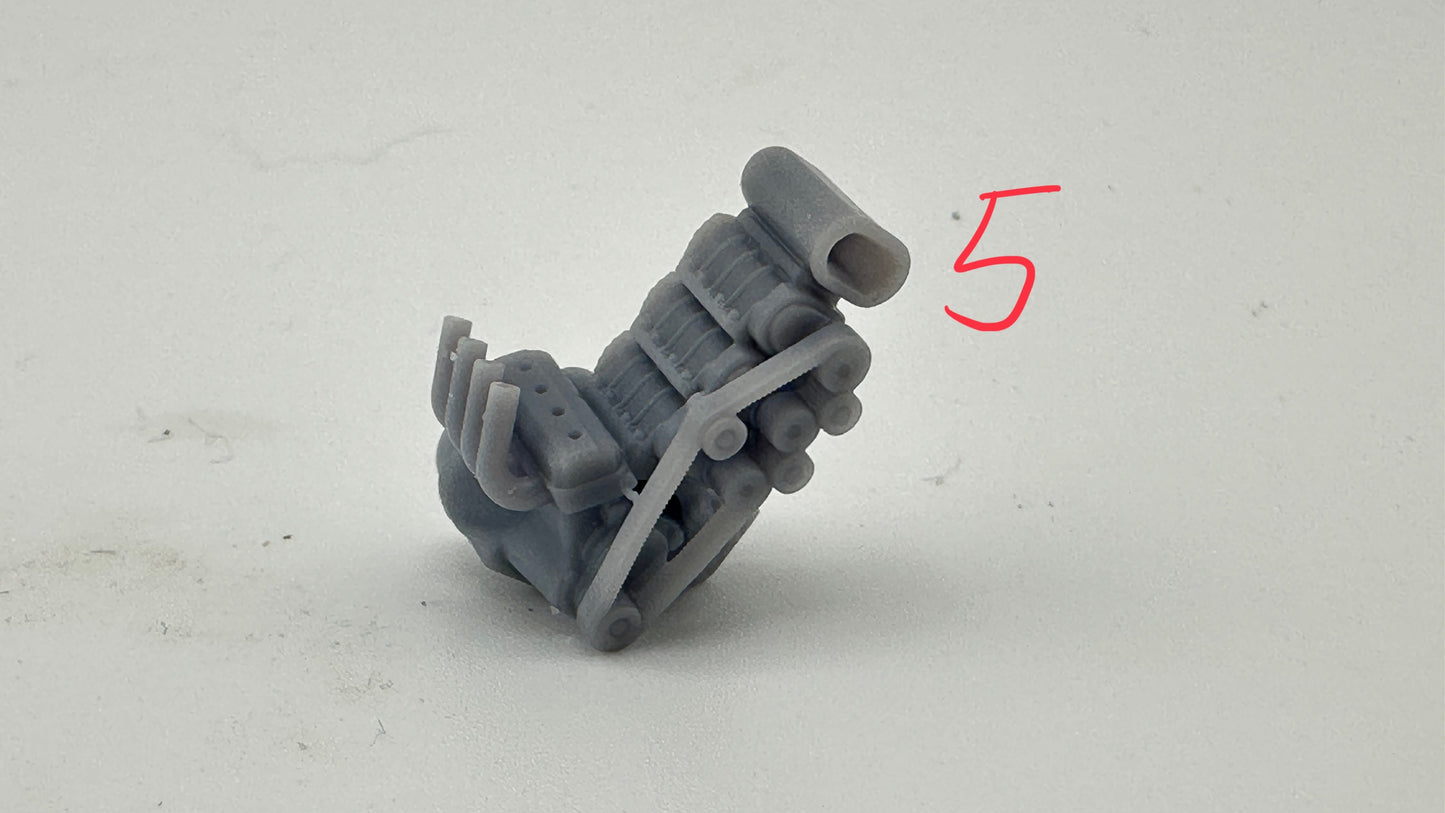 1:64 engines 9 options or all of them