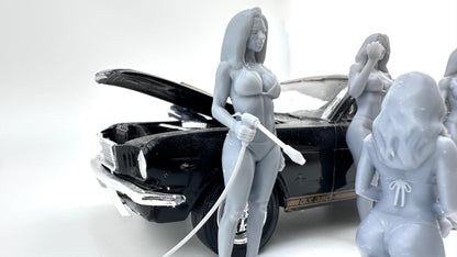 Car Wash Girls set 2