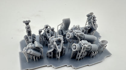 1:64 engines 9 options or all of them