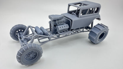 Hot Rod Mud Dragster 1/25
