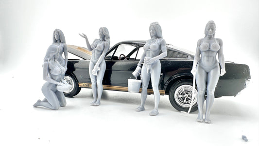 Car Wash Girls set 2