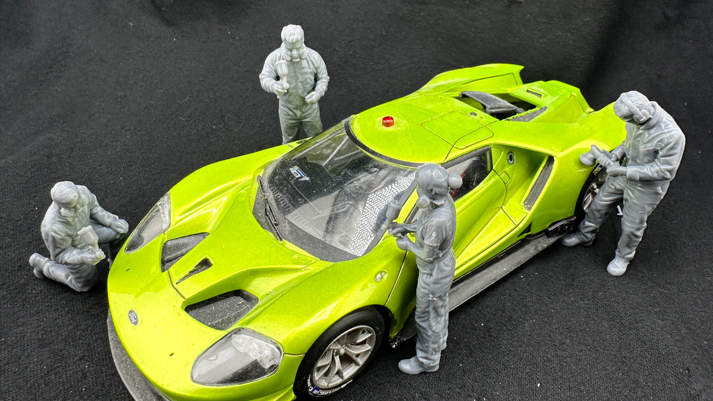 Auto paint crew